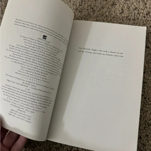 Right of Way by Lauren Barnholdt paperback book - Picture 2 of 3